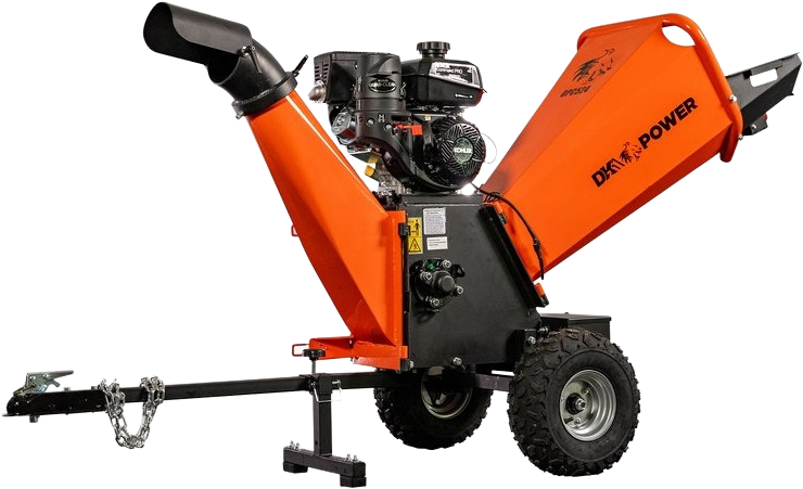 DK2 OPC525 277cc 9.5HP Kohler CH395 Engine 5" Kinetic Drum Chipper New