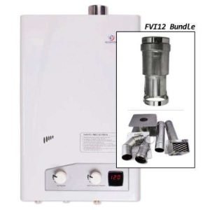Eccotemp FVI12-NG 4.0 GPM Indoor Natural Gas Tankless Water Heater Horizontal Vent Bundle Open Box