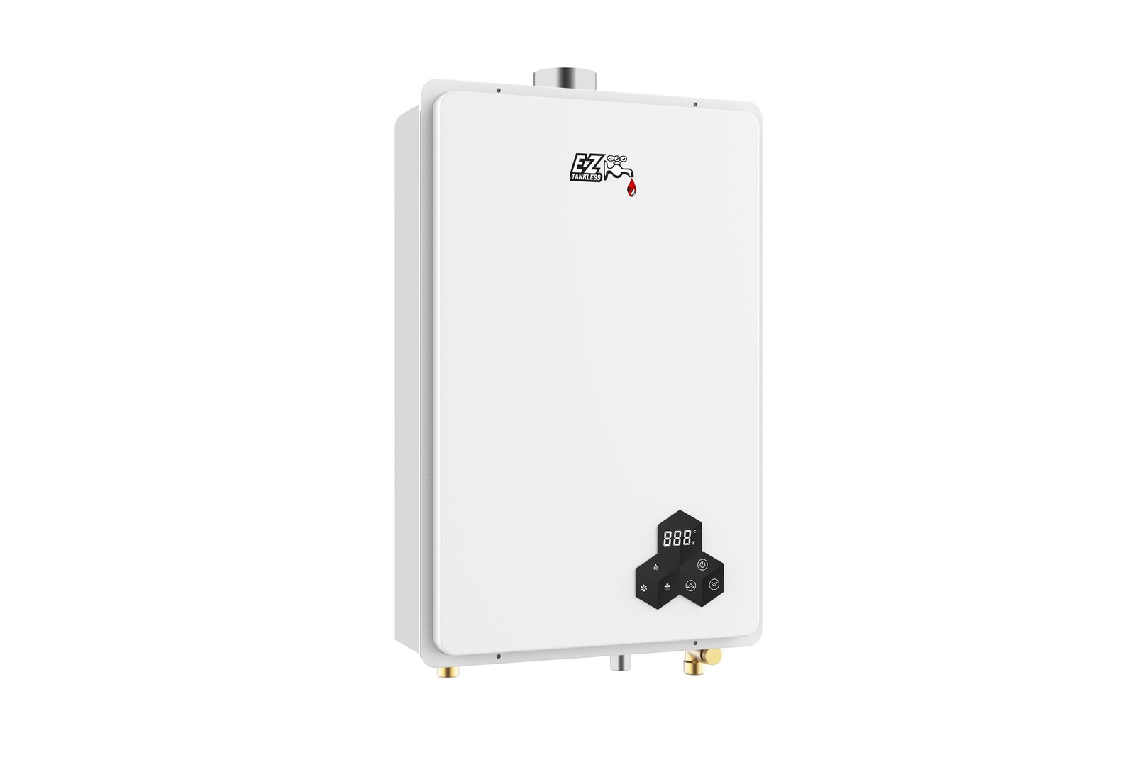 EZ Tankless Sapphire Series 12L 4.5 GPM 80,000 BTU Liquid Propane or Natural Gas Indoor Tankless Water Heater New