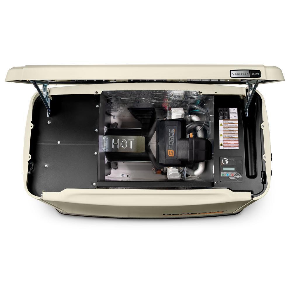 Generac/Honeywell 7174/7182 13kW Guardian LP/NG Wi-Fi Standby Generator w/ 16C 100 amp Automatic Transfer Switch Manufacturer RFB