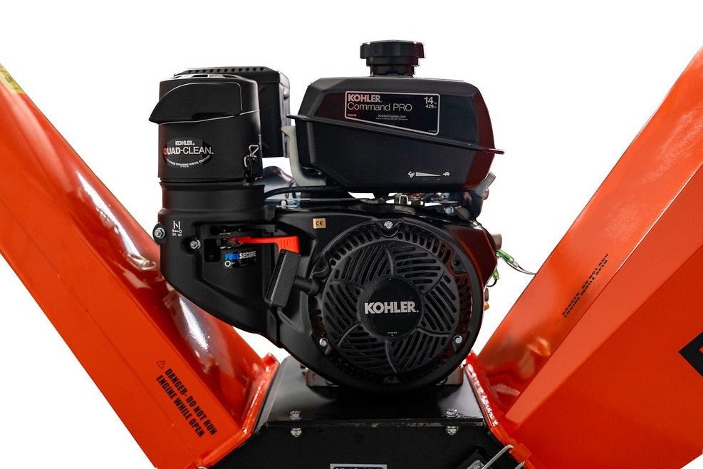 DK2 OPC506E Chipper Shredder with Extended Axles and Trailer Tow Hitch 6" 14 HP Gas Powered New