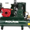 Rolair 6590HK18-0001 Air Compressor Wheeled 9 Gal. Gas 6.5 HP Honda GX200 Engine Single Stage Pump New
