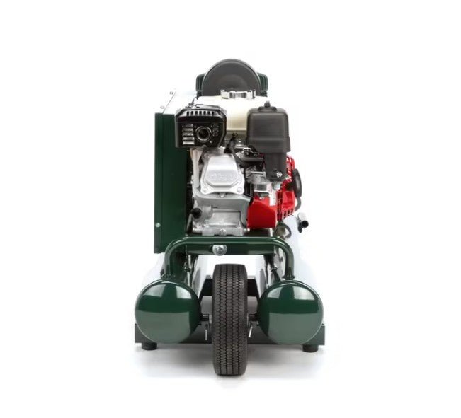Rolair 6590HK18-0001 Air Compressor Wheeled 9 Gal. Gas 6.5 HP Honda GX200 Engine Single Stage Pump New