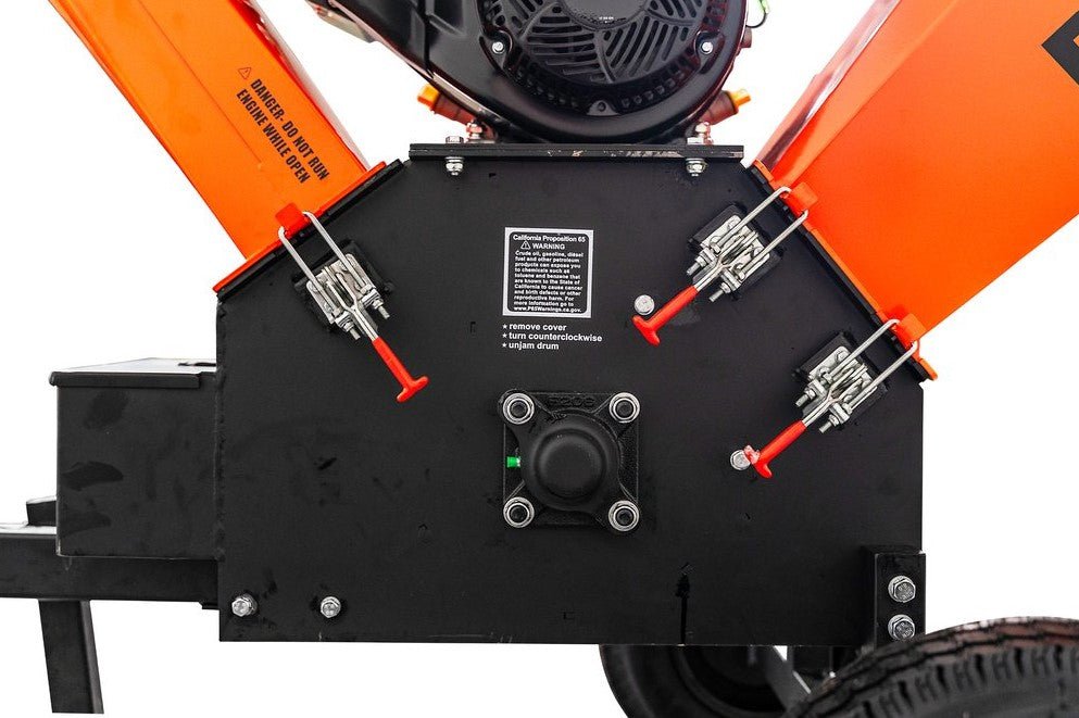 DK2 OPC506E Chipper Shredder with Extended Axles and Trailer Tow Hitch 6" 14 HP Gas Powered New