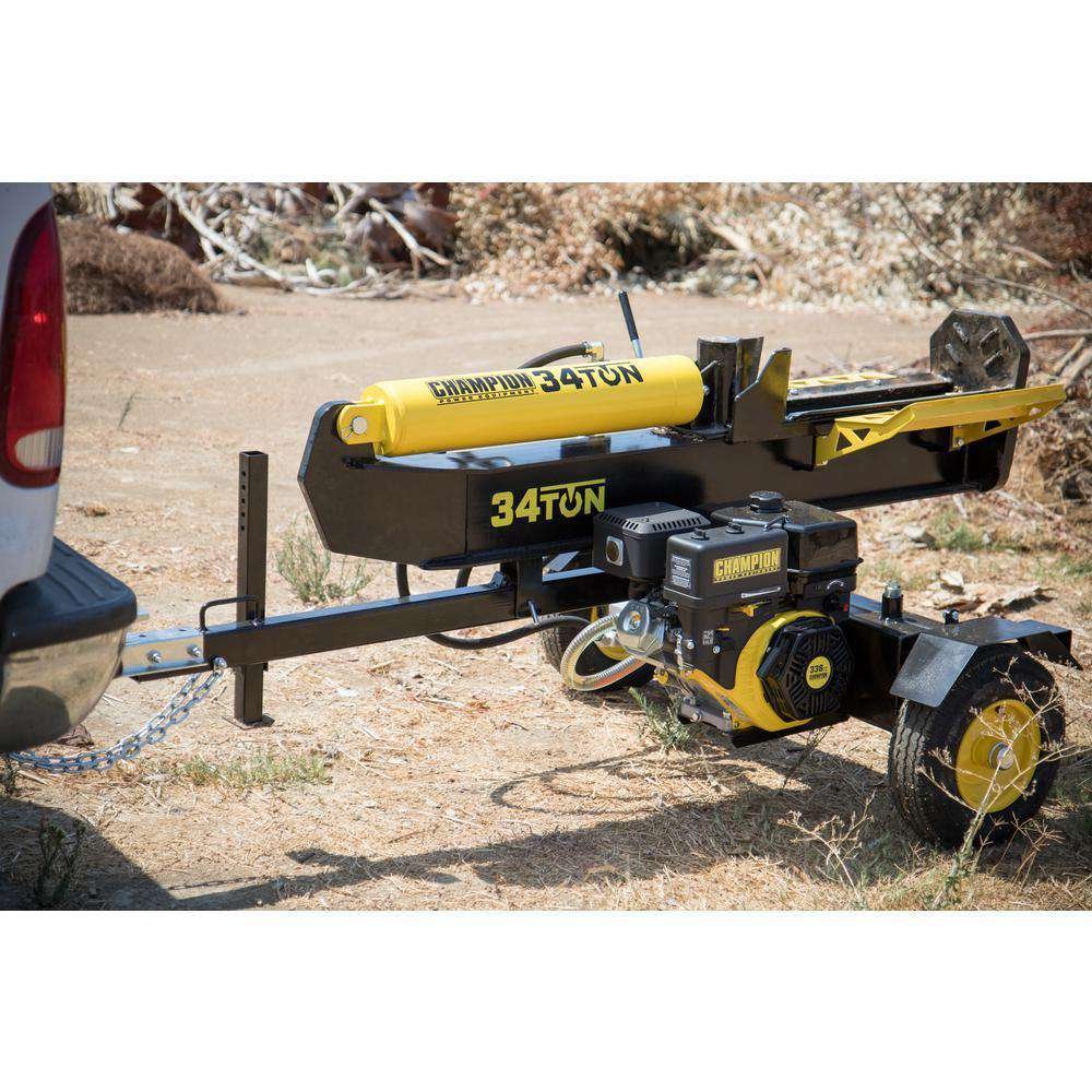 Champion 100425 34 Ton 338cc Horizontal/Vertical Log Splitter Manufacturer RFB