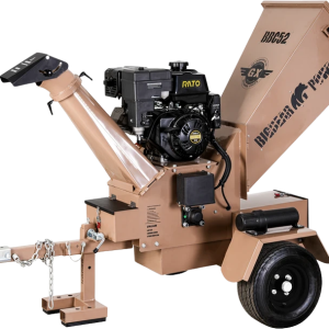 BigBear Power BBC52 Tornadic Wood Chipper 5" 15 HP Gas Powered Commercial Self Feeding Electric Start New