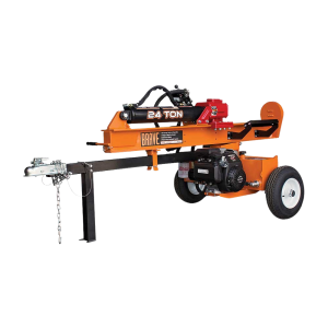 Brave Tow Behind Log Splitter 24-Ton Vertical/Horizontal Portable Gas with Honda GC160 Engine 160cc VH1724GC New