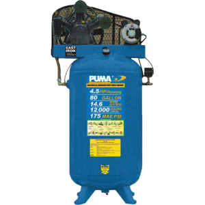 Puma TE-6580V 80 Gallon 5 HP Two Stage Air Compressor New