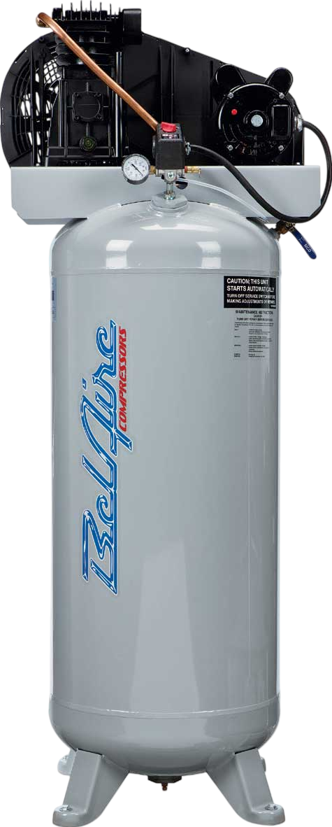 Belaire 6061V Air Compressor 60 Gal. 3.5 HP Single Stage 208/230V Single Phase New