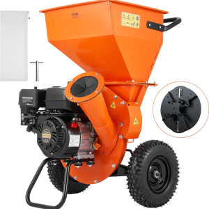 Vevor Wood Chipper Shredder Mulcher 3" Capacity 7HP Gas Powered 212cc New